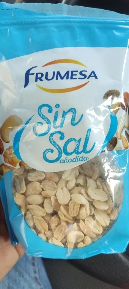 Cacahuete tostado sin sal añadida