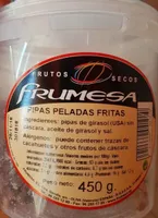 Pipas peladas fritas