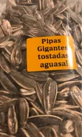 Pipas tostadas gigantes aguasal