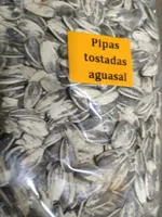 Pipas de girasol tostadas aguasal