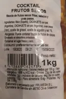 Cocktail frutos secos
