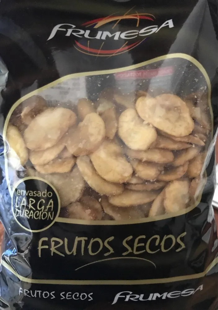 Habas fritas y saladas