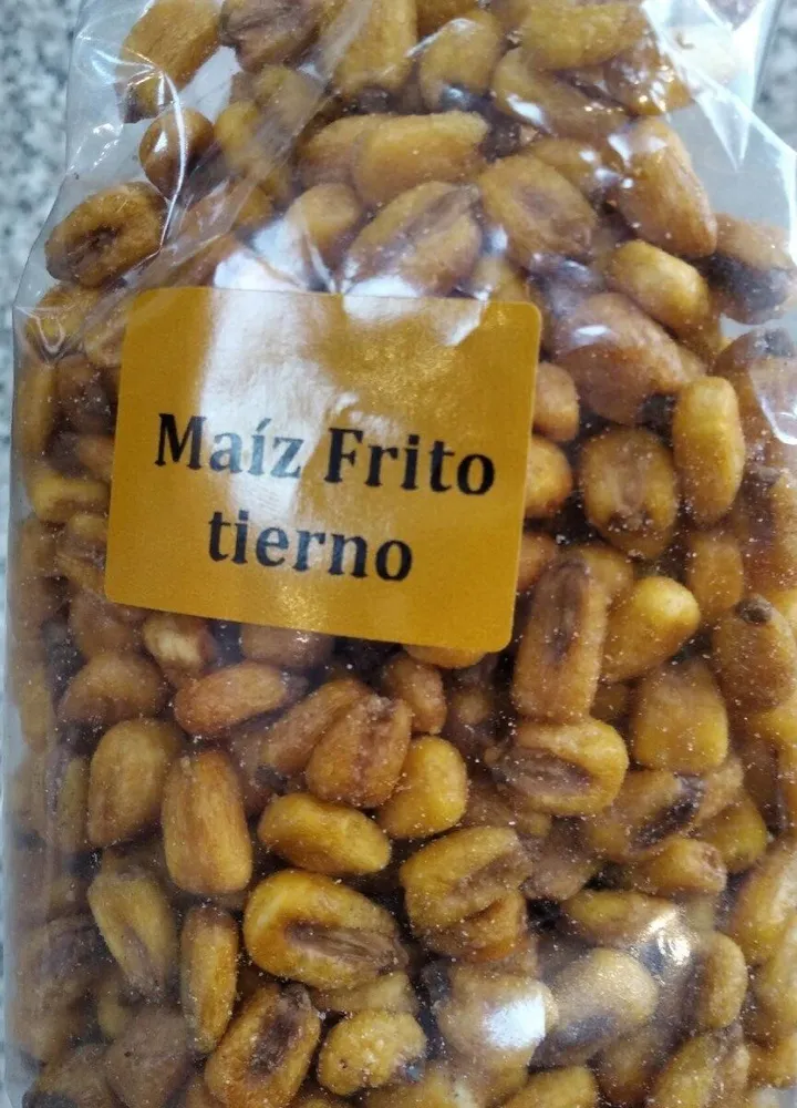 Maíz frito tierno