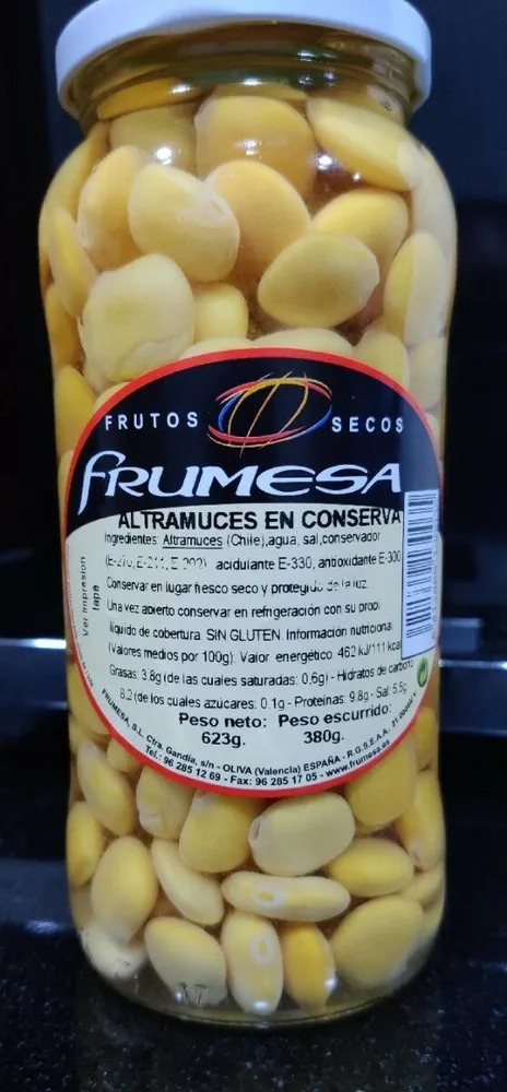 Altramuces en conseva