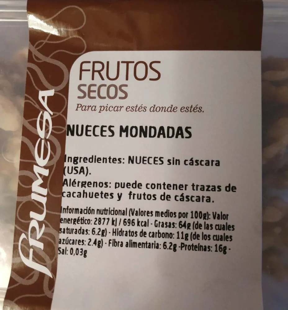 Nueces mondadas