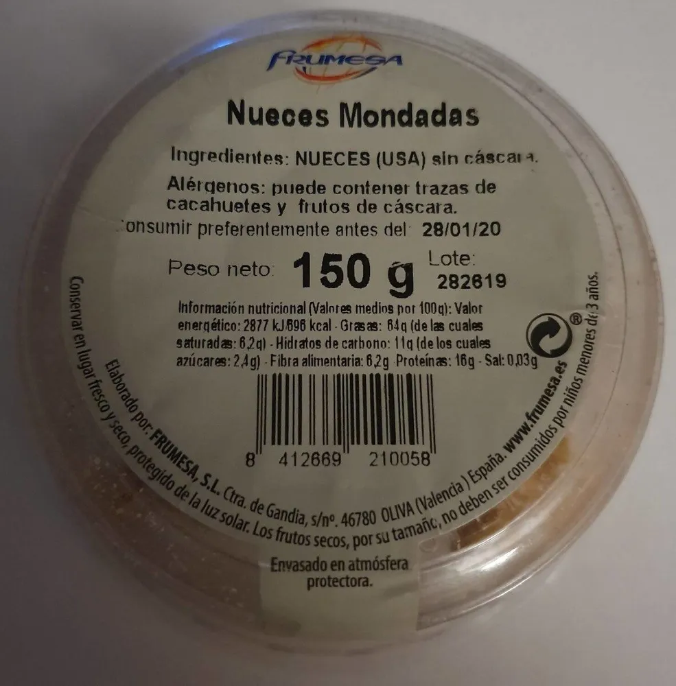 Nueces mondadas