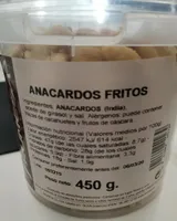 Anacardos fritos