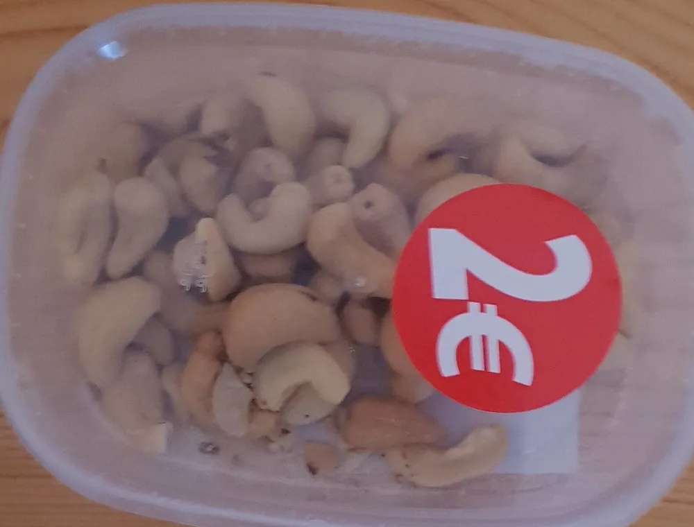 Anacardos fritos salados