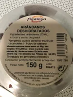 Arándanos deshidratados