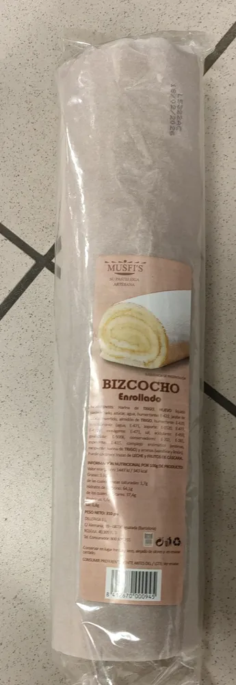 Bizcocho enrollado