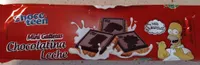 Galleta Con Tableta De Chocolate Con Leche