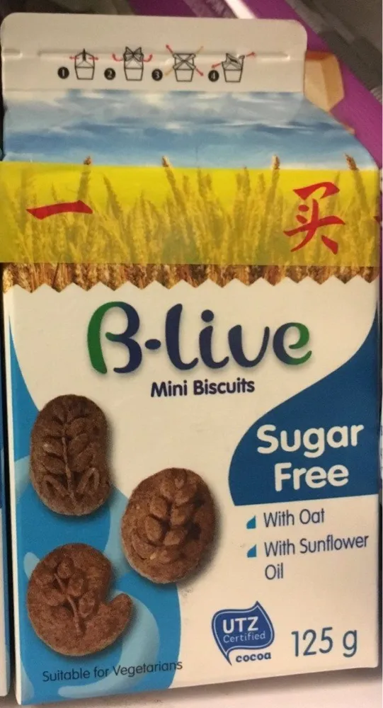 B-live mini biscuits