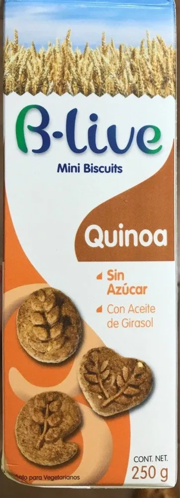 Mini biscuits quinoa