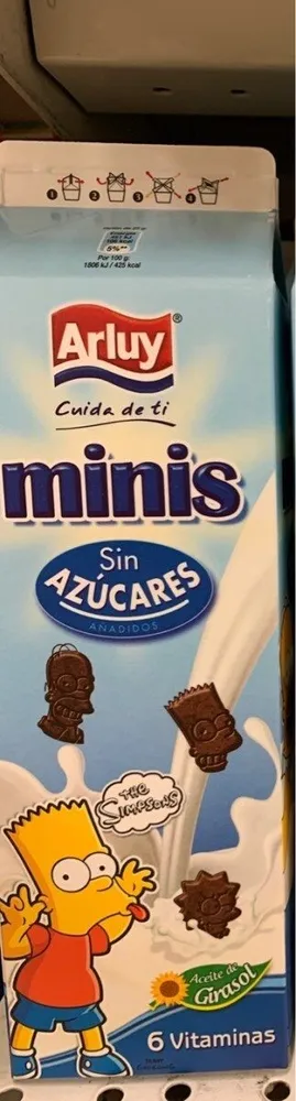 Minis sin azúcares Simpson