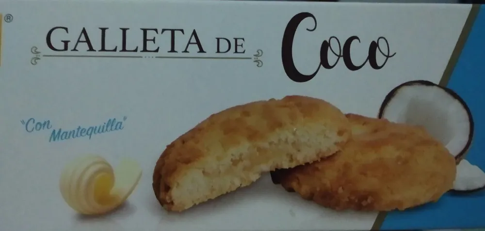 Galleta de coco