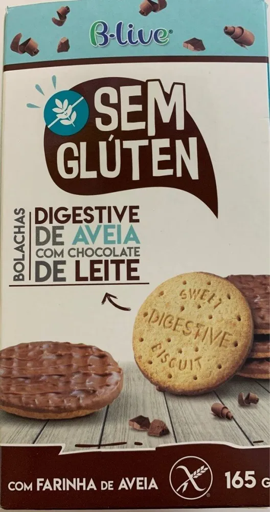 Bolachas Digestive de avena