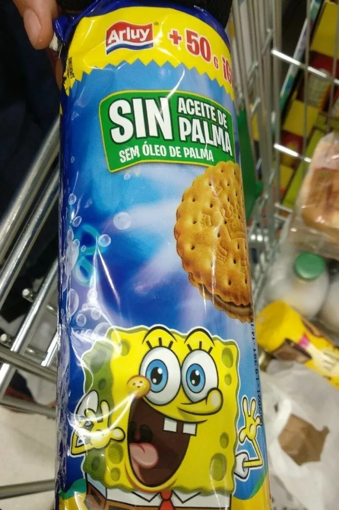 Galletas rellenas chocolate