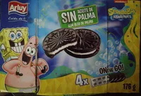 Galletas de cacao rellenas