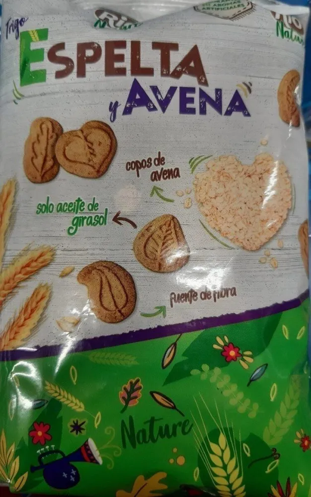 Galletas Espelta y avena