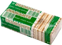 Galletas de barquillo rellenas de coco