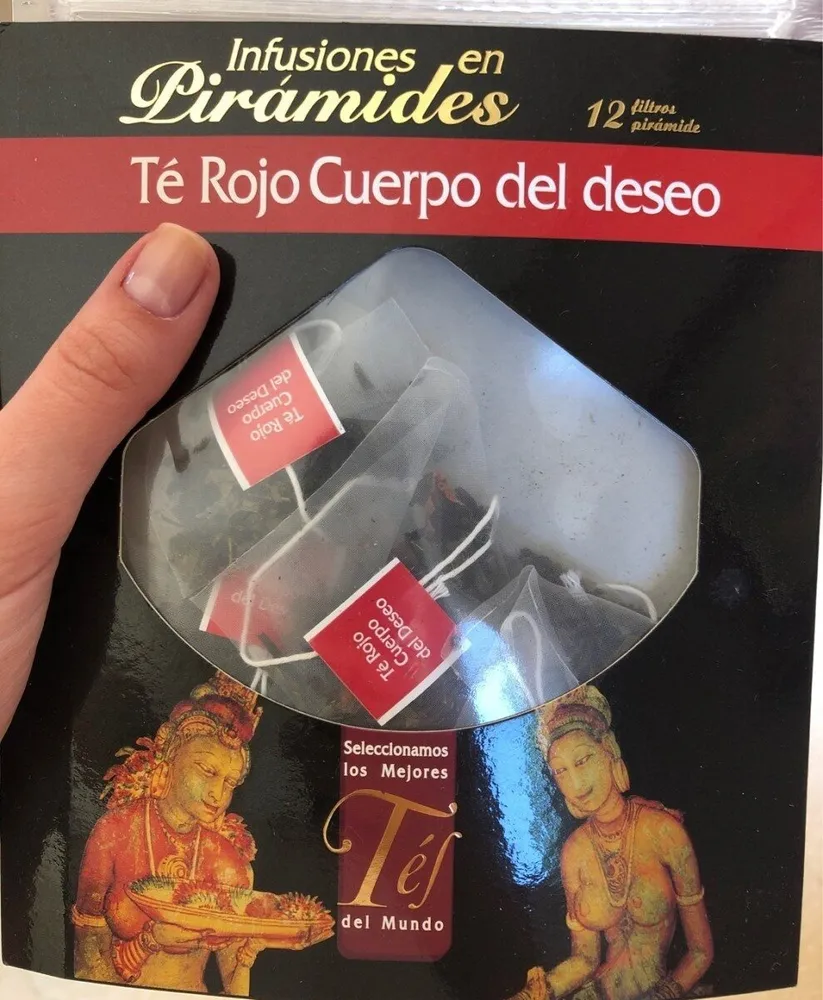 Té rojo cuerpo del deseo