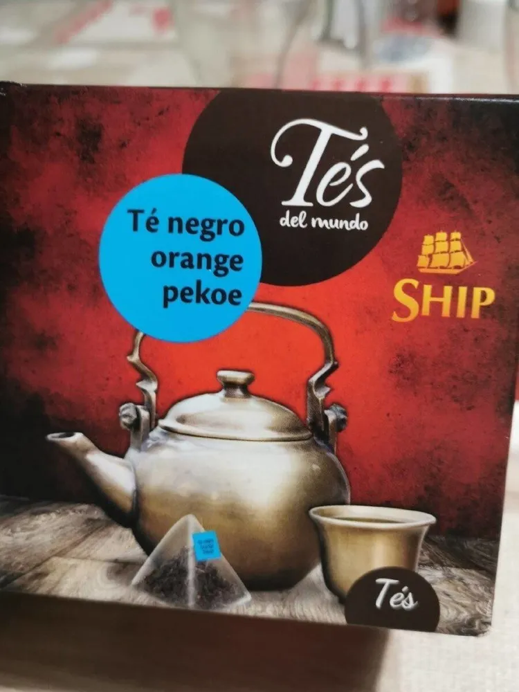 Té negro orange pekoe