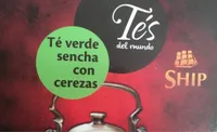 Te verde sencha con cerezas