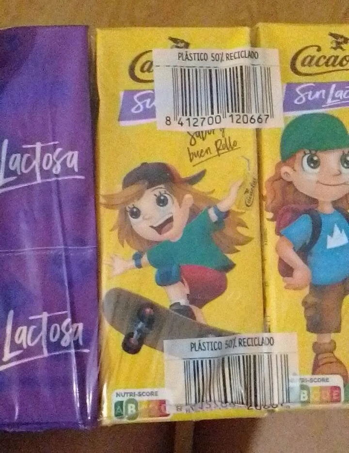 Batido de cacao sin lactosa