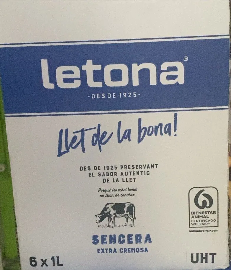 Leche entera uth