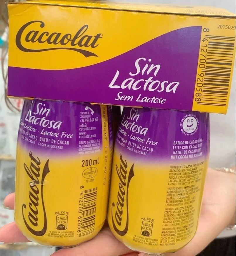 Cacaolat sin lactosa