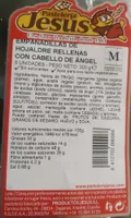 Empanadillas de hojaldre rellenas de cabello de ángel