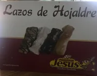 Lazos de hojaldre