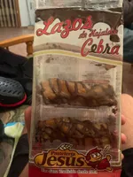 Lazos de hojaldre cebra