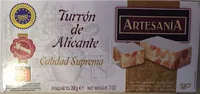 Turron de alicante calidad suprema