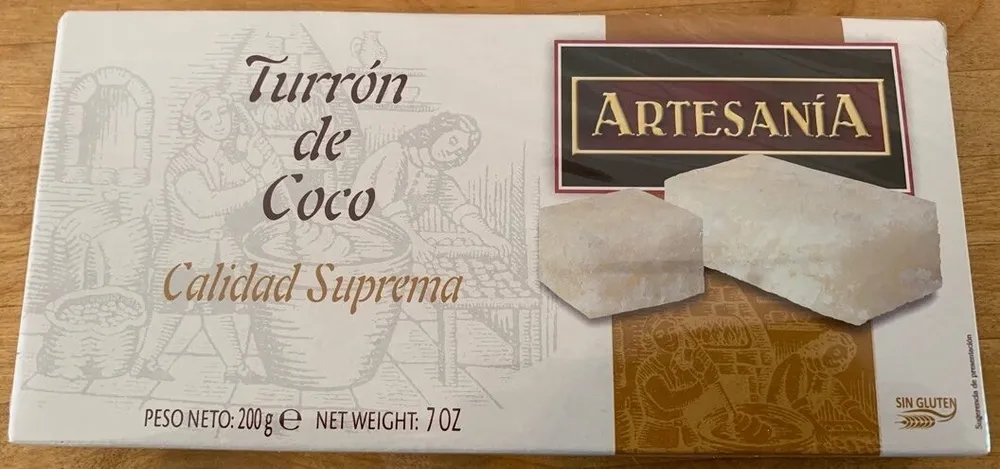 Turrón de coco