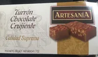 Turrón chocolate crujiente