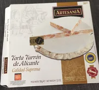 Torta turrón de Alicante