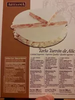 Torta Turron de Alicante