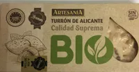 Artesanía - turrón de alicante - calidad suprema BIO