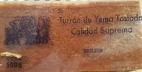 Turrón yema tostada