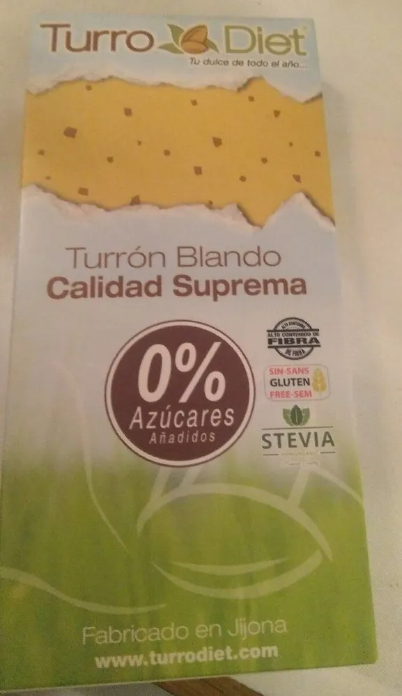 Turrón blando calidad suprema