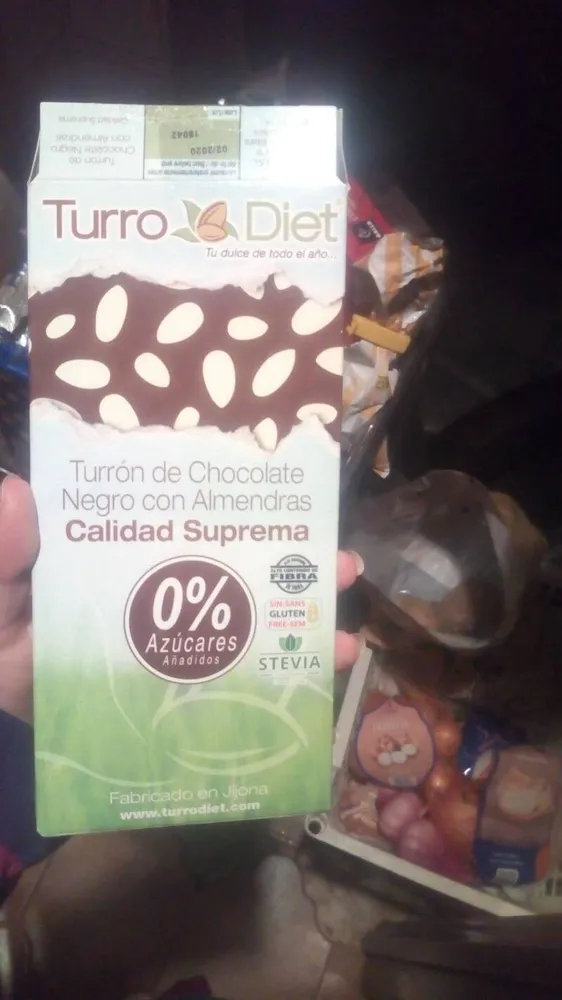 Turrón de chocolate