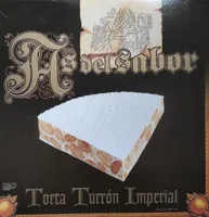 Torta turrón imperial con almendras
