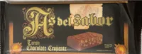 Turrón de chocolate crujiente