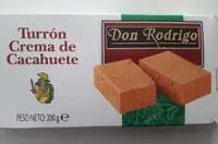 Turon crema de cacahuete