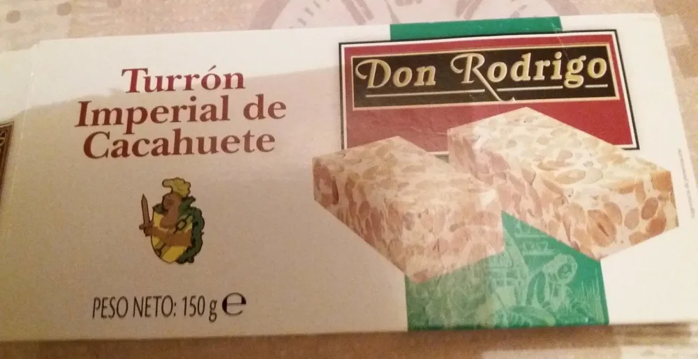 Turron imperial de cacahuete