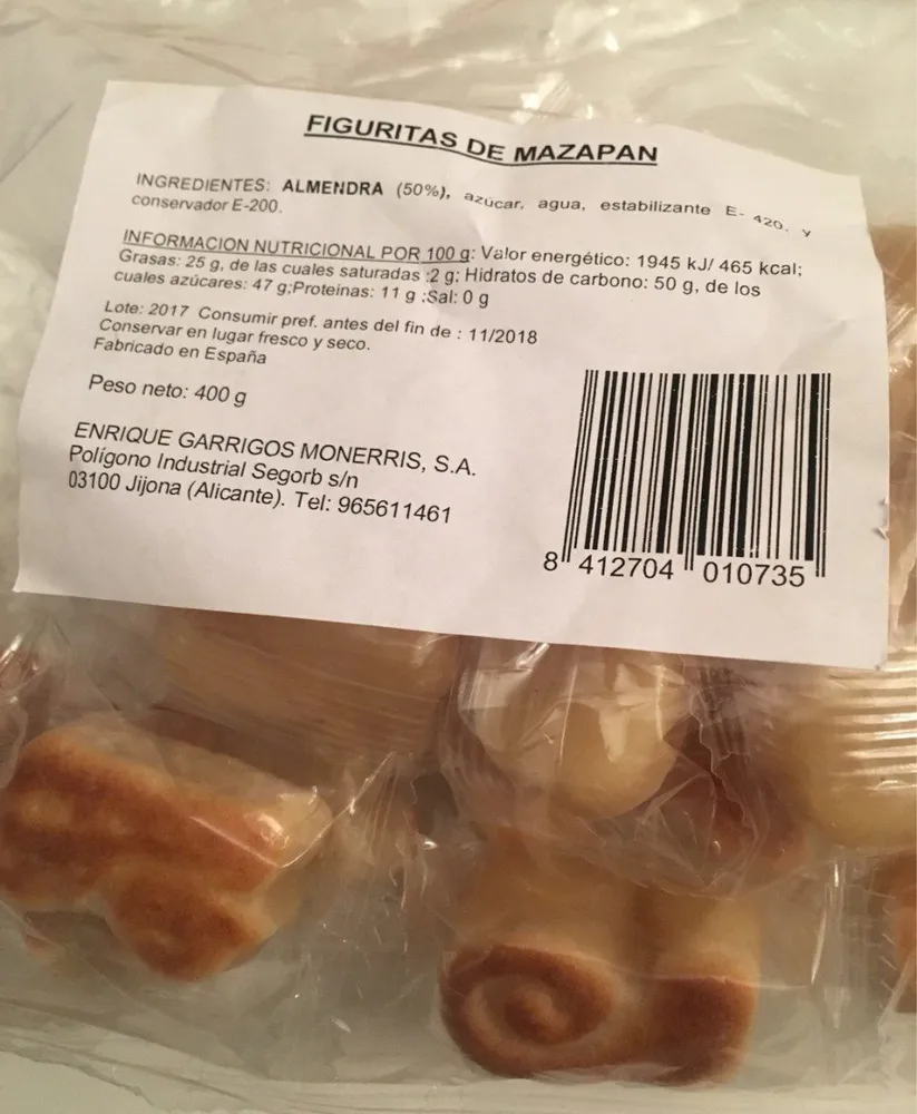 Figuritas de Mazapan