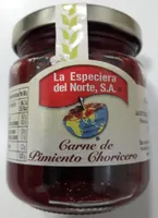 Carne de pimiento choricero