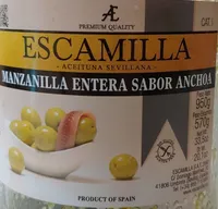 Escamilla , aceituna sevillana