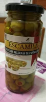 Aceitunas Rellenas de Pasta de Pimiento